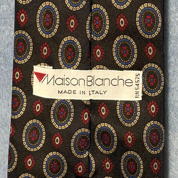 Bundle of 2 100% Silk Used Neckties. Made in Italy. - Picture 3 of 4